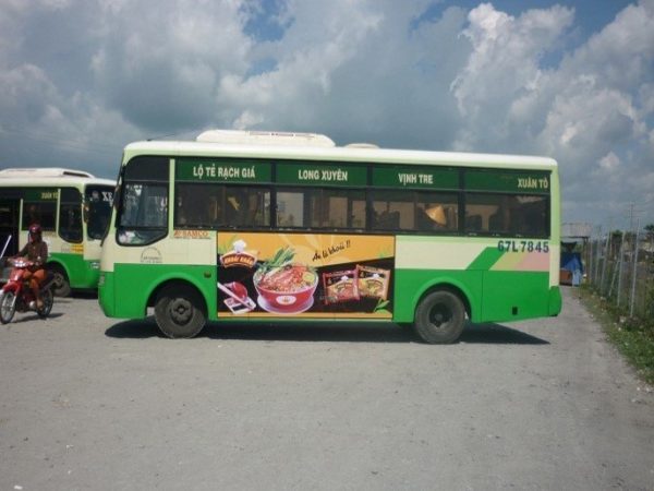 quảng cáo xe buýt tại an giang