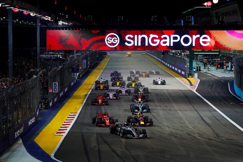 Chiến dịch quảng cáo Luxury Roadshow của Singapore Grand Prix