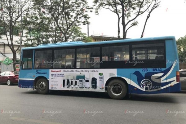 quảng cáo xe bus cho ngành hàng điện tử - điện lạnh