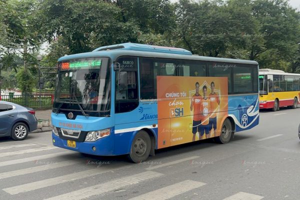 BSH quảng cáo xe bus