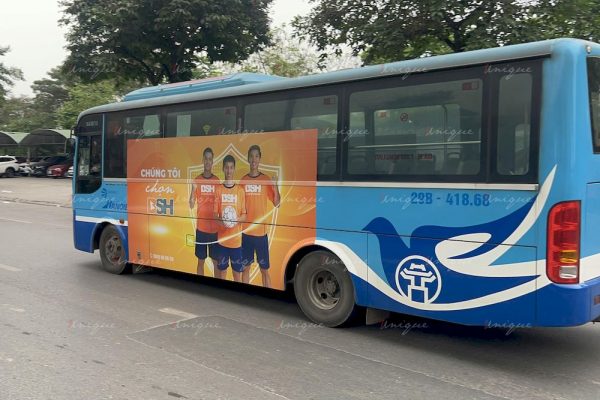 BSH quảng cáo xe bus