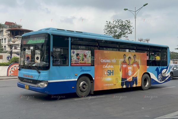 BSH quảng cáo xe bus