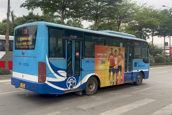 BSH quảng cáo xe bus