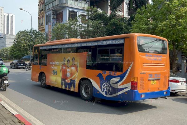 BSH quảng cáo xe bus