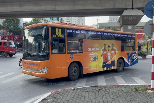 BSH quảng cáo xe bus