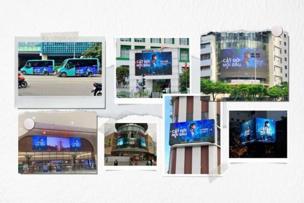 Tăng Duy Tân quảng bá MV “Cắt đôi nỗi sầu” với chiến dịch OOH khủng: Phủ sóng Bus và LED khắp Hà Nội, Hồ Chí Minh, Nha Trang